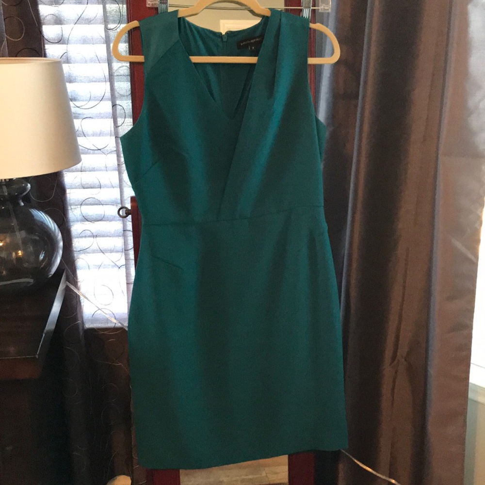 NWOT, Banana Republic teal dress